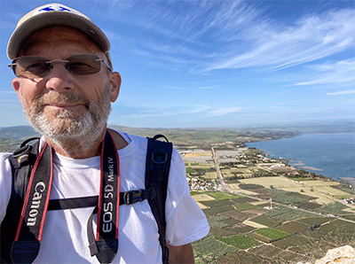 Daniel Noorlander on Mt. Arbel