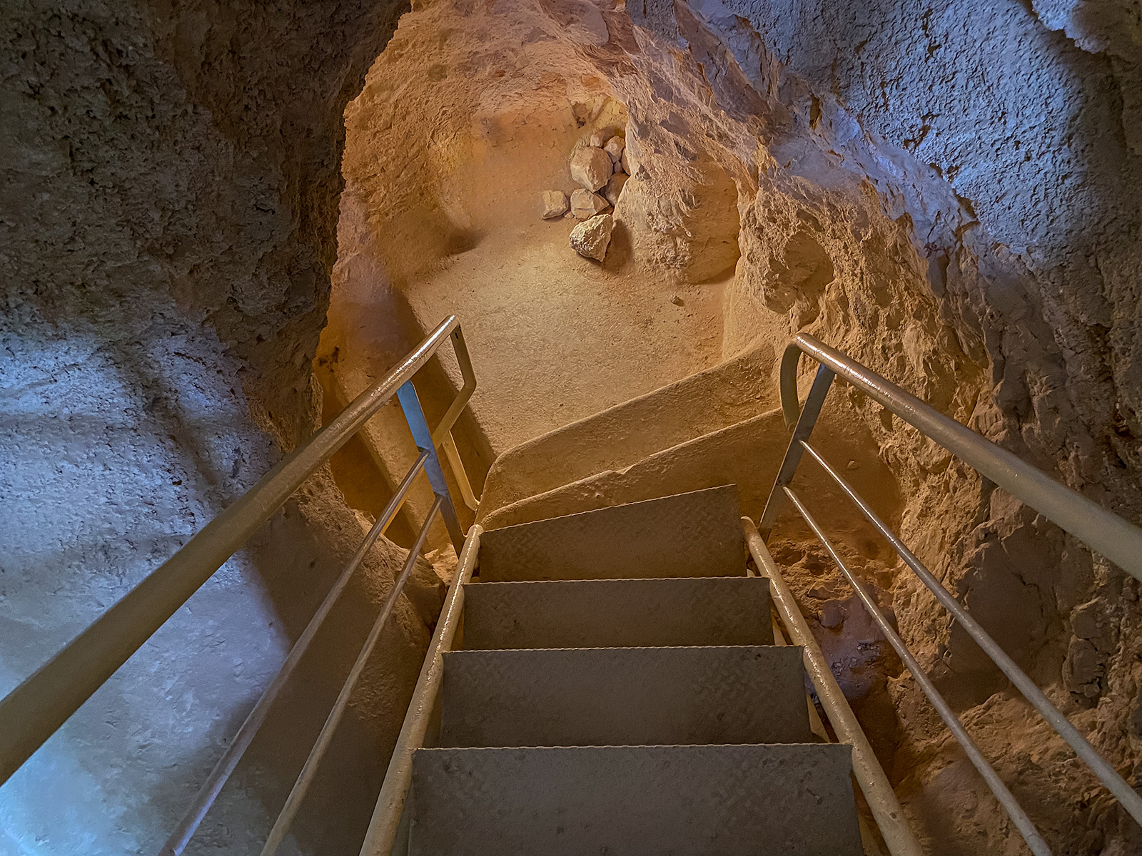 Herodium tunnel network
