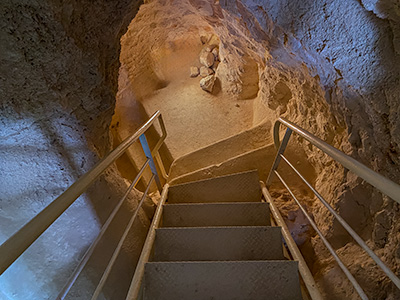 Herodium tunnel network