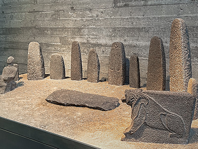 Israel Museum - The Orthostat Temple of Hazor