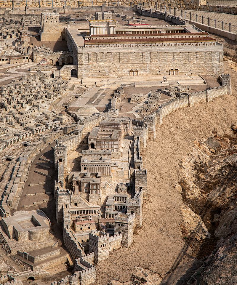 Model of Jerusalem in the Second Temple Period