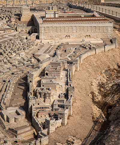 Model of Jerusalem in the Second Temple Period