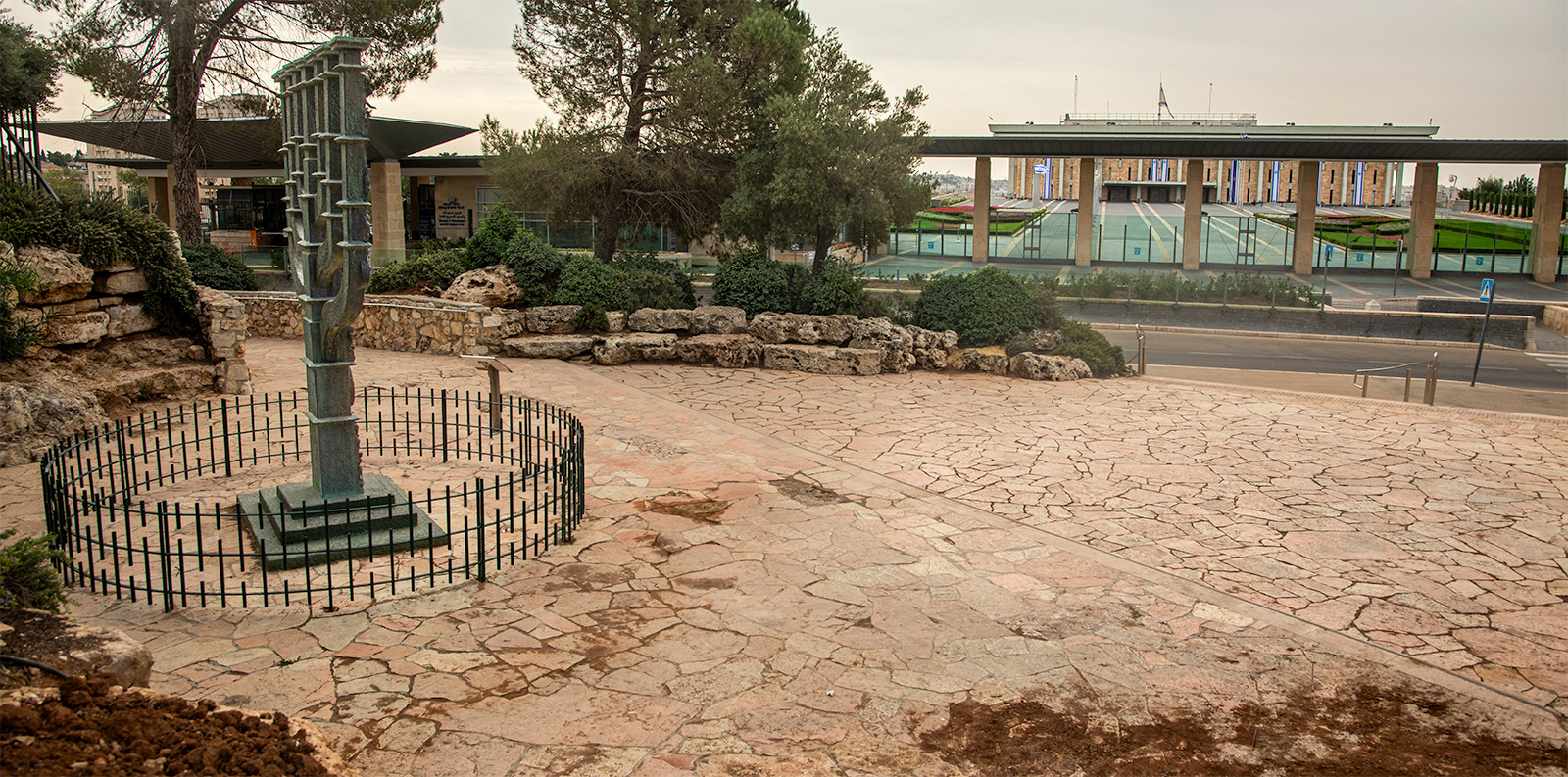 Jerusalem - Knesset - Menorah