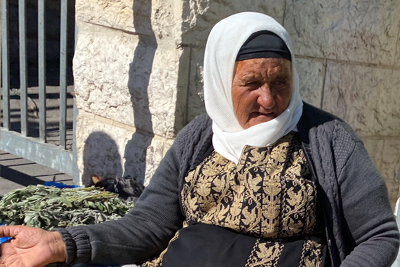 Arab woman - Jerusalem